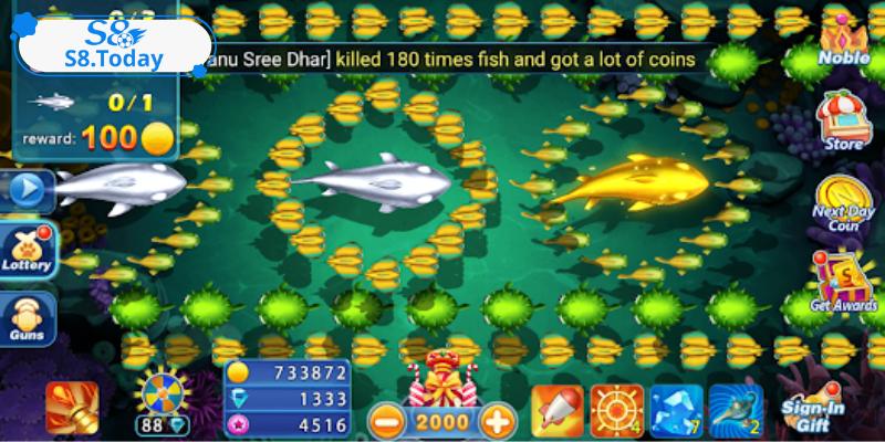 Game Bắn Cá Xèng - Trò Chơi Giải Trí "Gây Bão" Thị Trường 4 Lựa chọn thời điểm và mục tiêu bắn hợp lý
